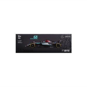 1:24 F1 2024 - Mercedes-AMG W15 #63 George Russell in Acrylic Box - Image 9