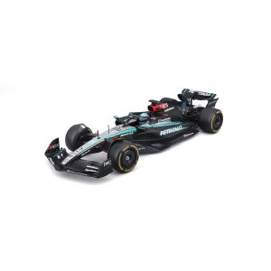 1:24 F1 2024 - Mercedes-AMG W15 #63 George Russell in Acrylic Box - Image 1