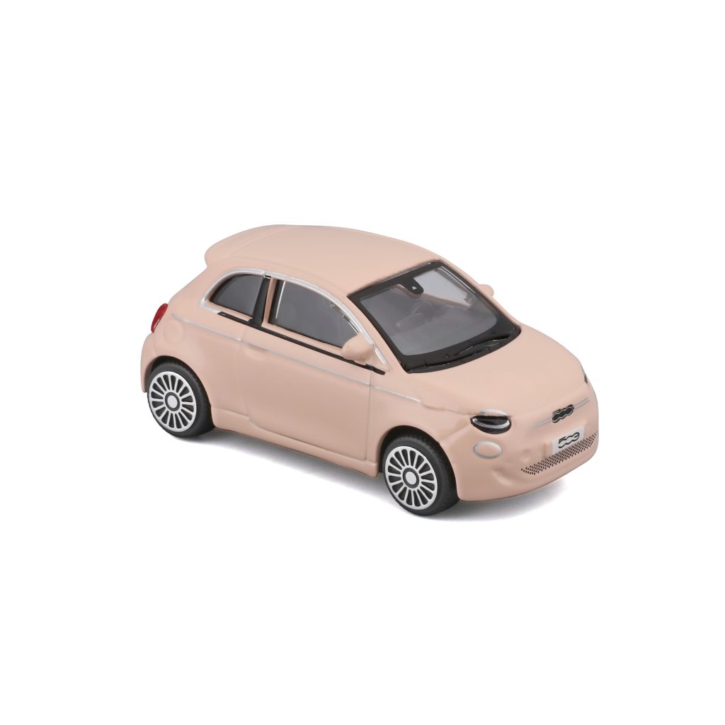 1:43 Bburago Street Fire – 2021 FIAT 500E in Blister Card