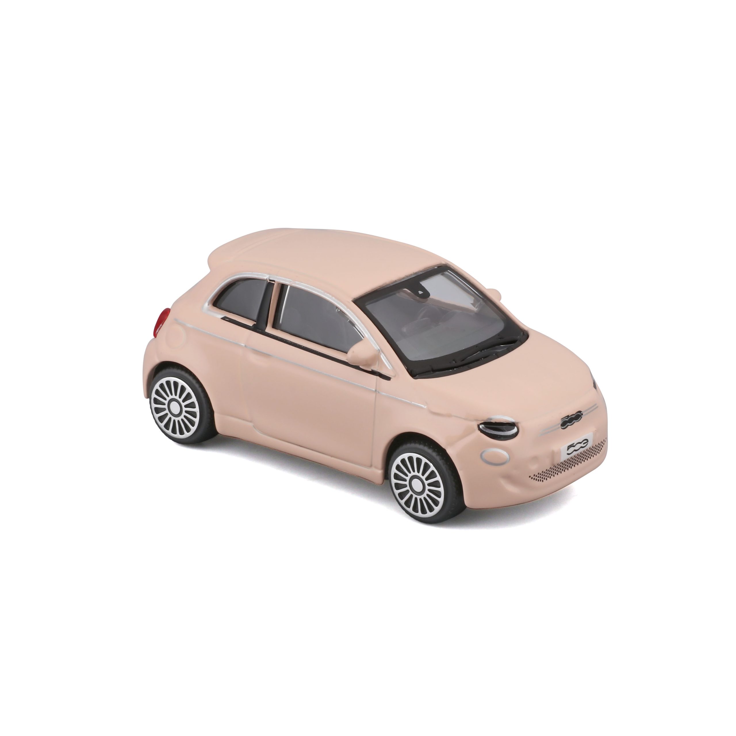 1:43 Bburago Street Fire – 2021 FIAT 500E in Blister Card - Image 1