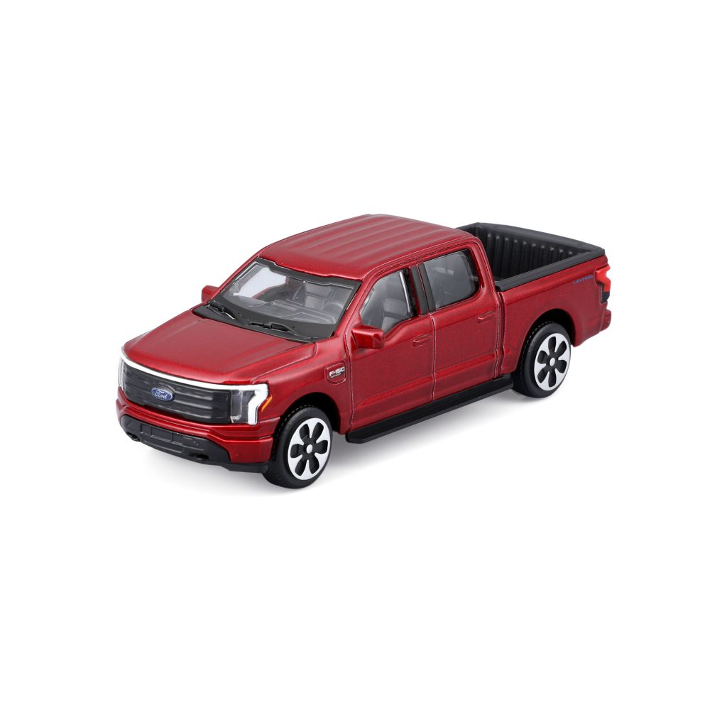 1:43 Bburago Street Fire – 2022 Ford F-150 Lightning in Blister Card