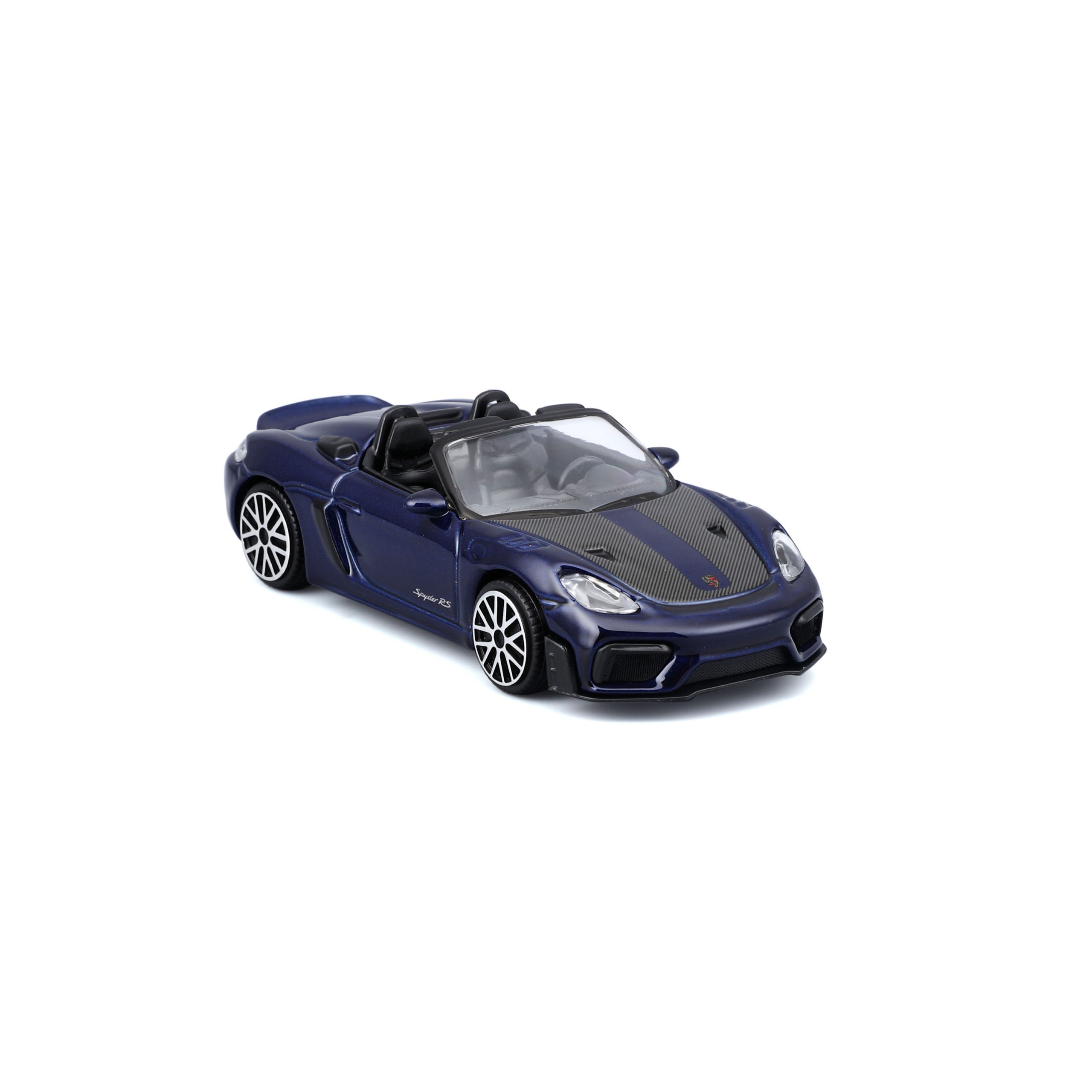 1:43 Bburago Street Fire – Porsche 718 Spyder RS in Blister Card - Image 4