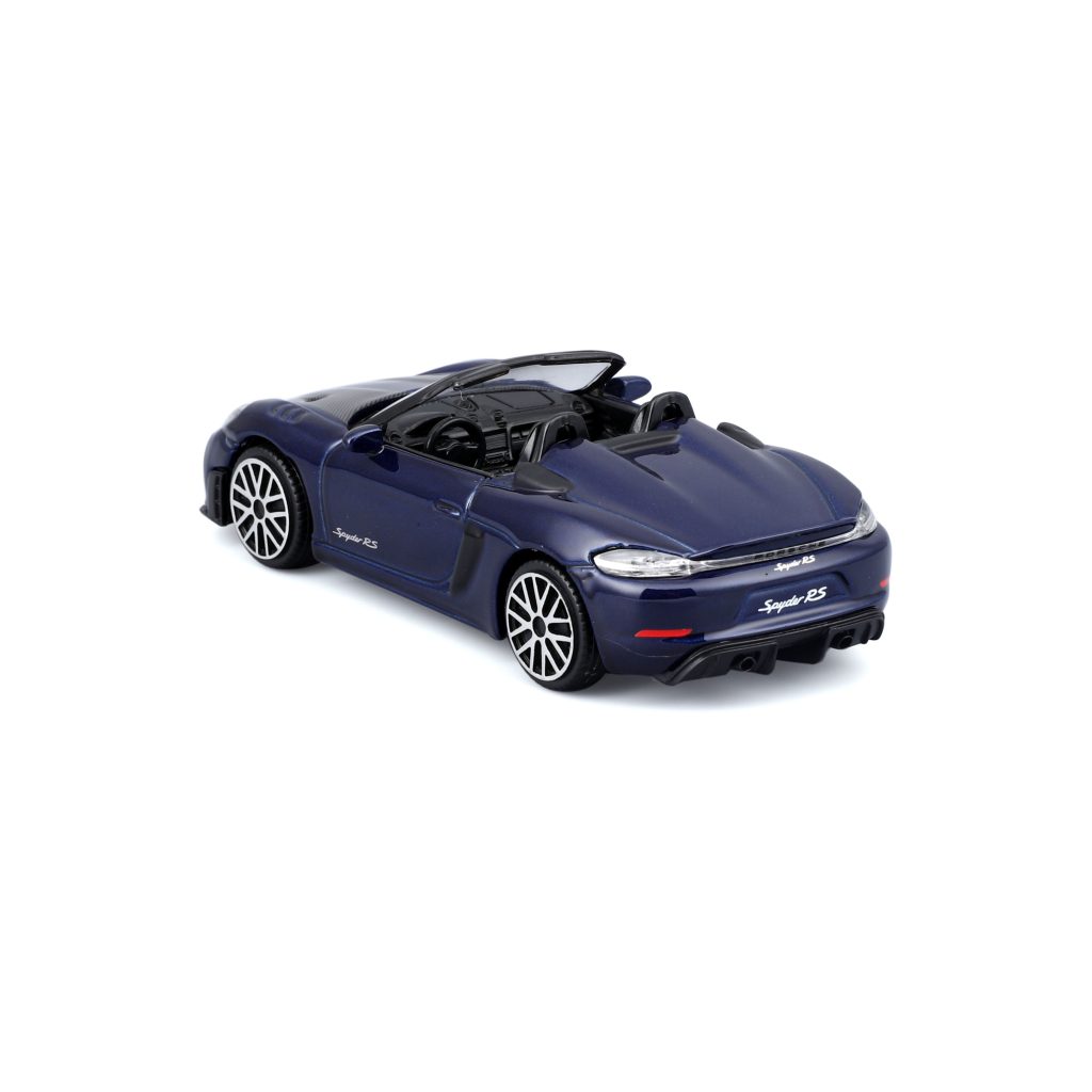 1:43 Bburago Street Fire – Porsche 718 Spyder RS in Blister Card