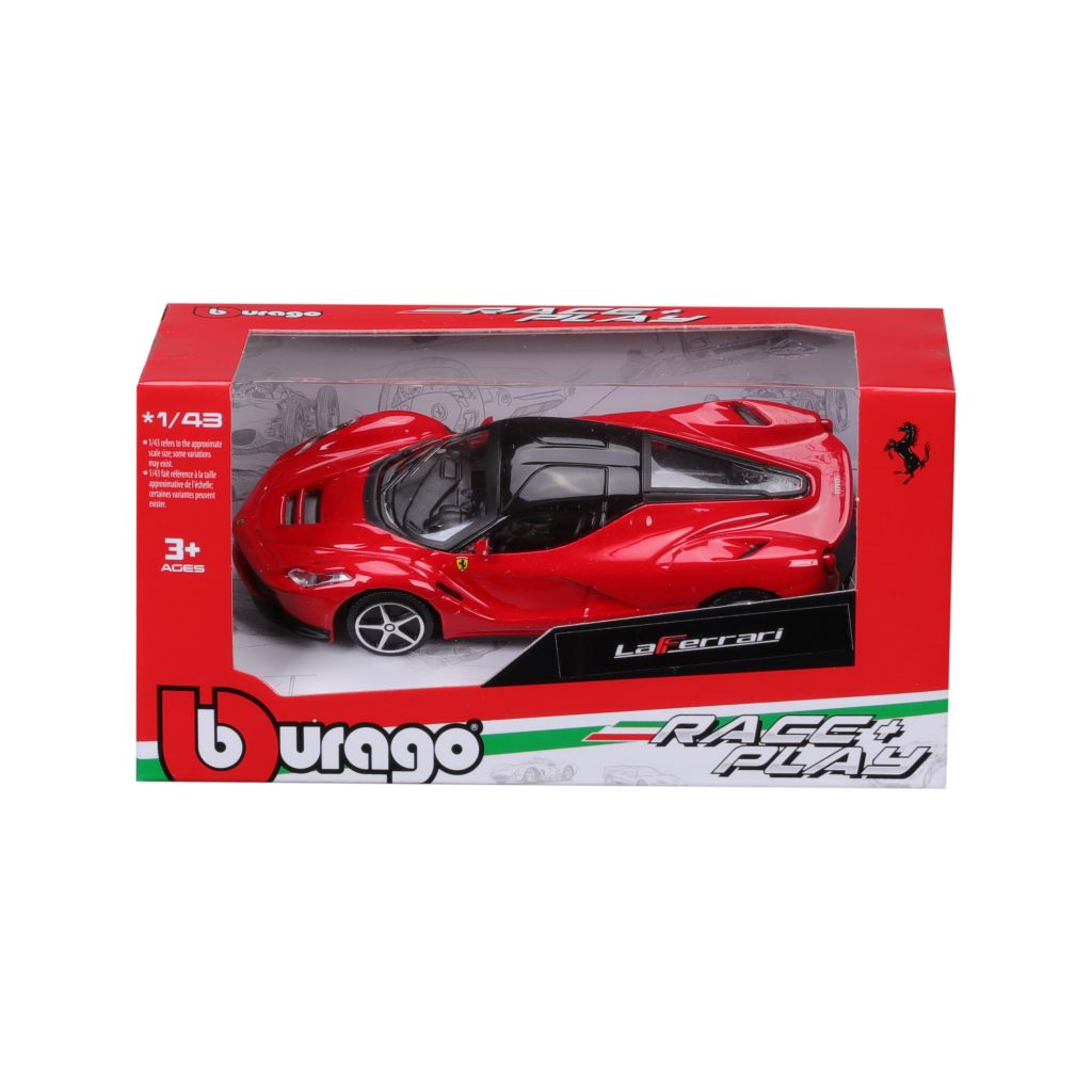 1:43 Laferrari - Red in Window Box