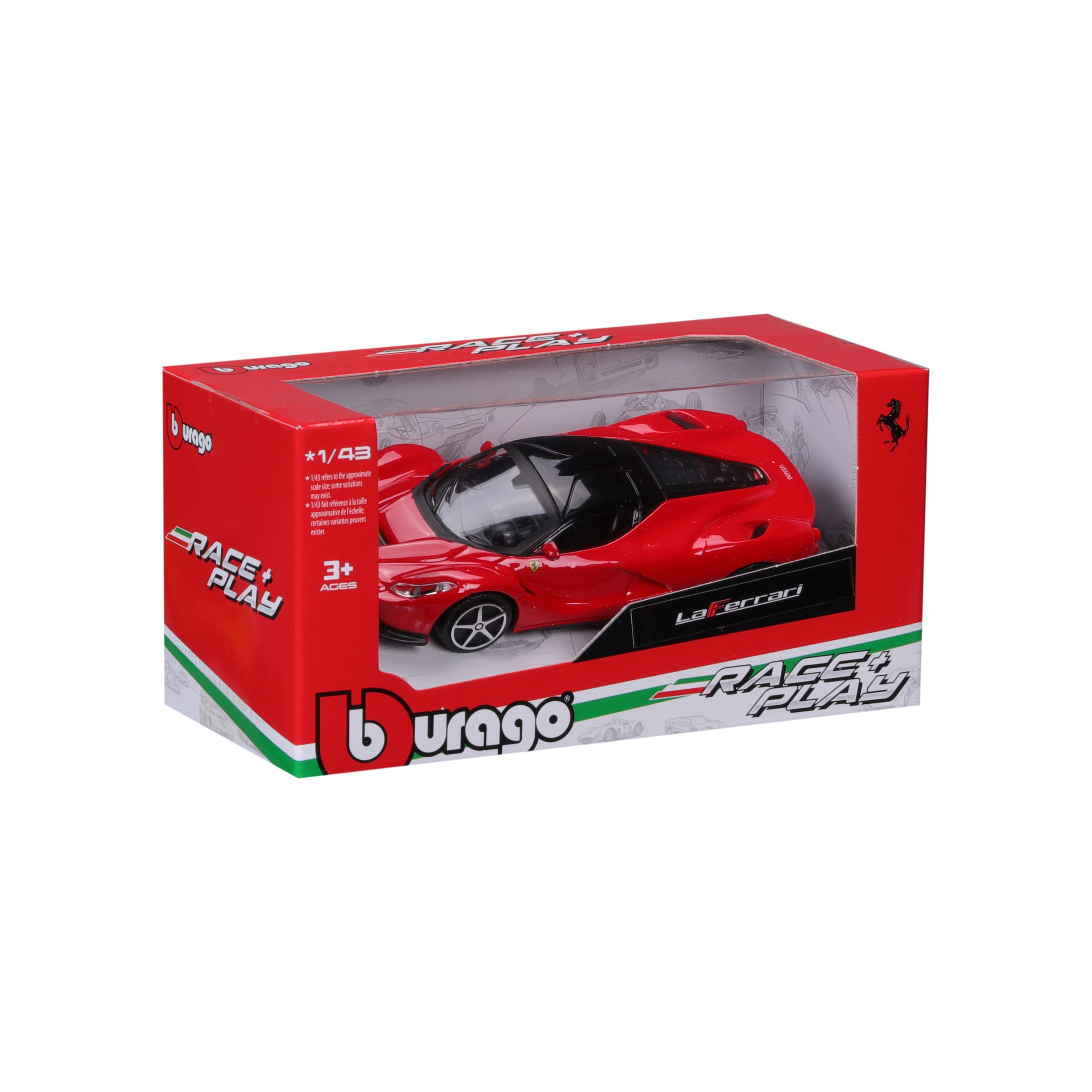 1:43 Laferrari - Red in Window Box - Image 7
