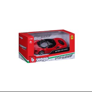 1:43 Ferrari SF90 Stradale - Red in Window Box - Image 14