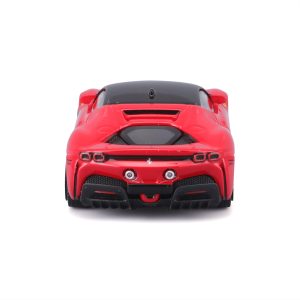 1:43 Ferrari SF90 Stradale - Red in Window Box - Image 3
