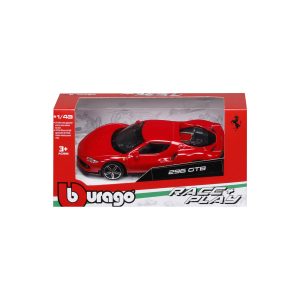 1:43 Ferrari 296 GTB - Red in Window Box - Image 1