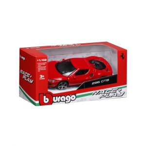 1:43 Ferrari 296 GTB - Red in Window Box - Image 4
