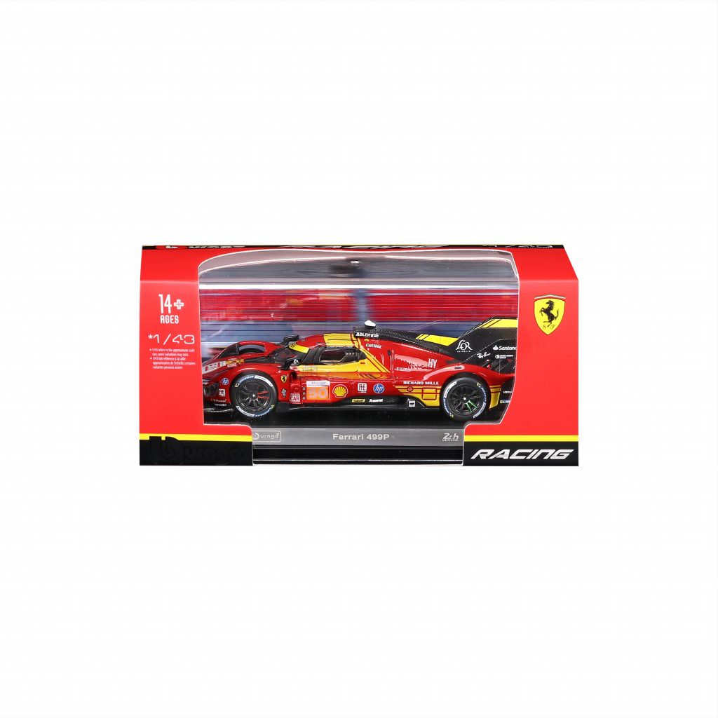 1:43 WEC 2024 - Ferrari 499P - #50 Fuoco, Molina, Nielsen in Acrylic Box