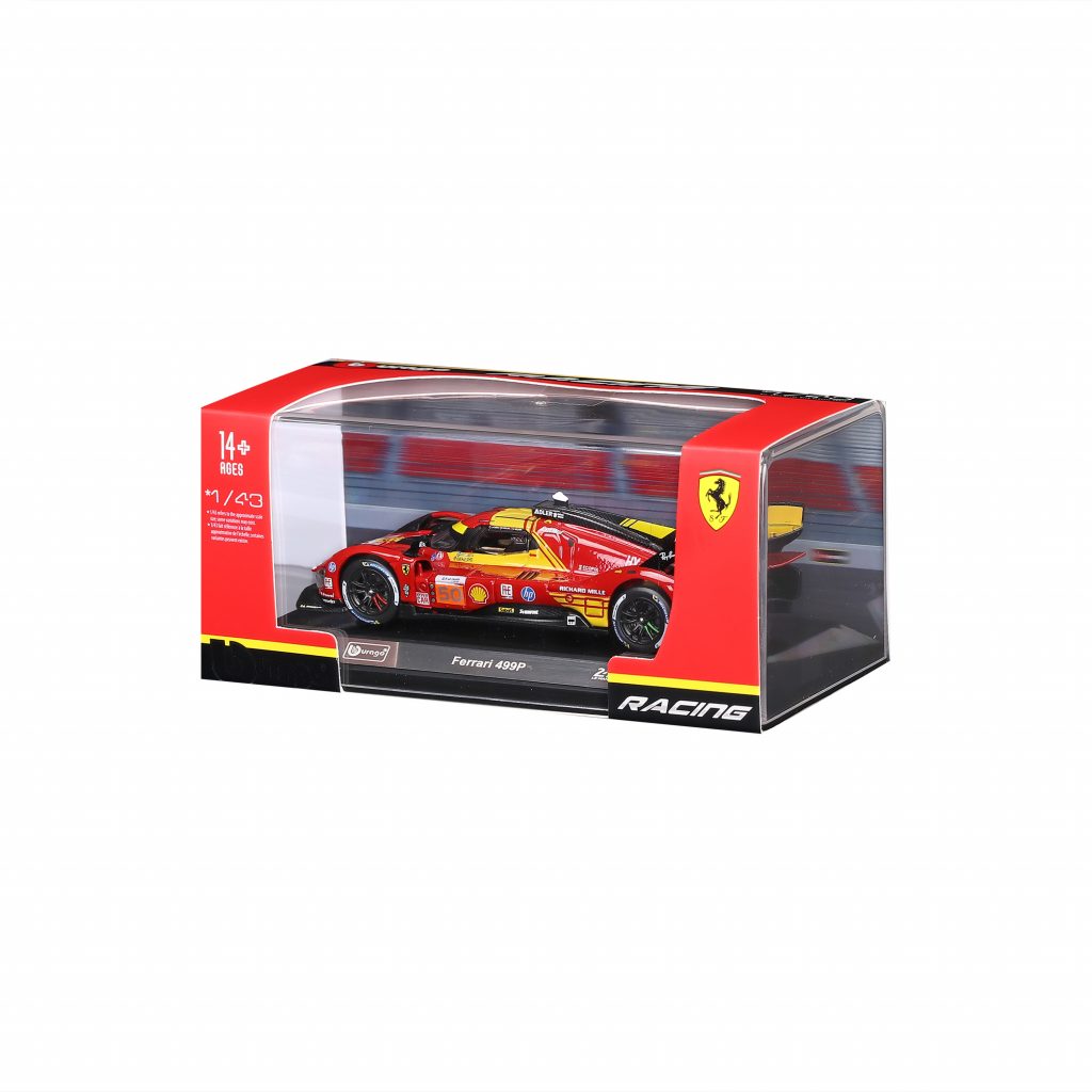 1:43 WEC 2024 - Ferrari 499P - #50 Fuoco, Molina, Nielsen in Acrylic Box
