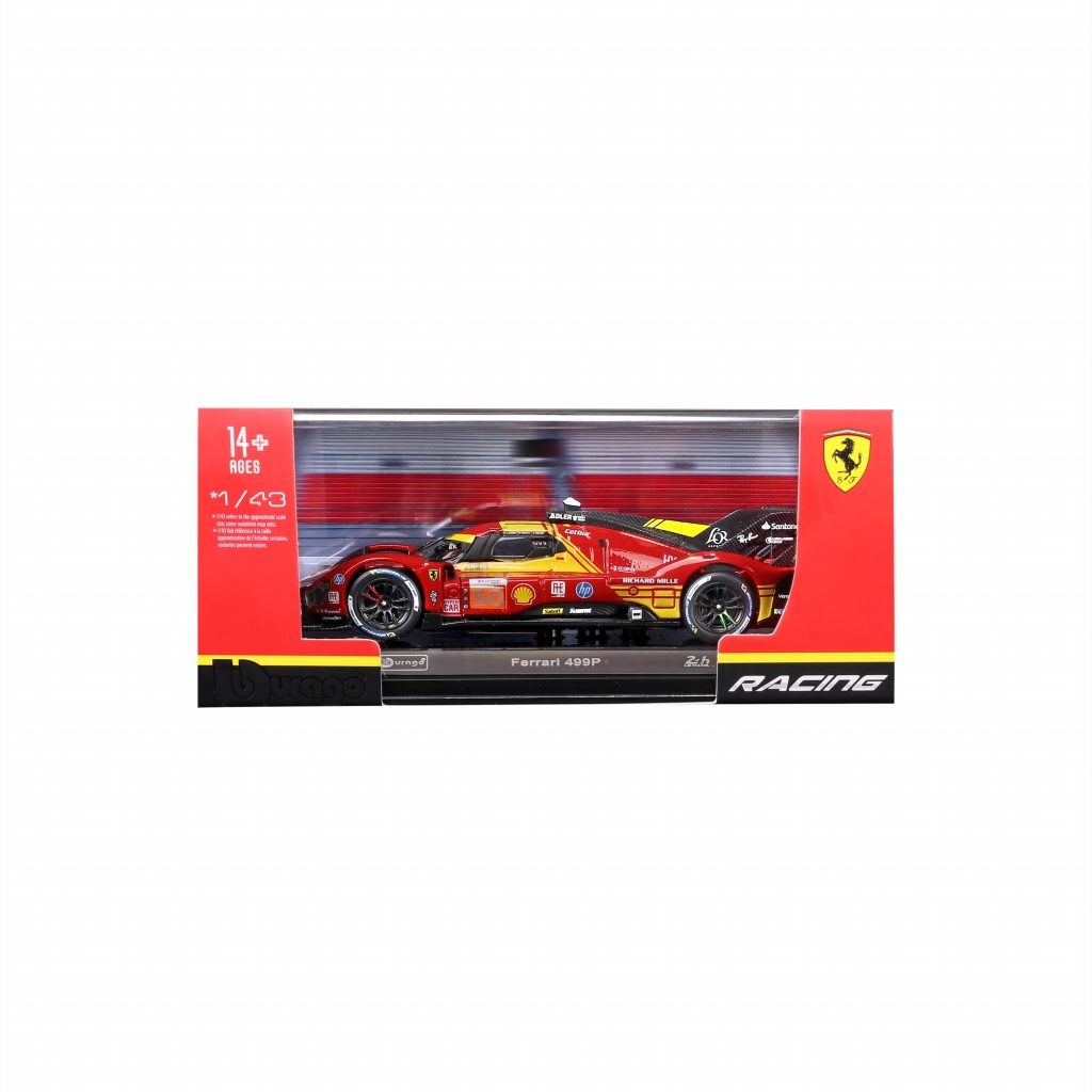 1:43 WEC 2024 - Ferrari 499P - #50 Fuoco, Molina, Nielsen in Acrylic Box