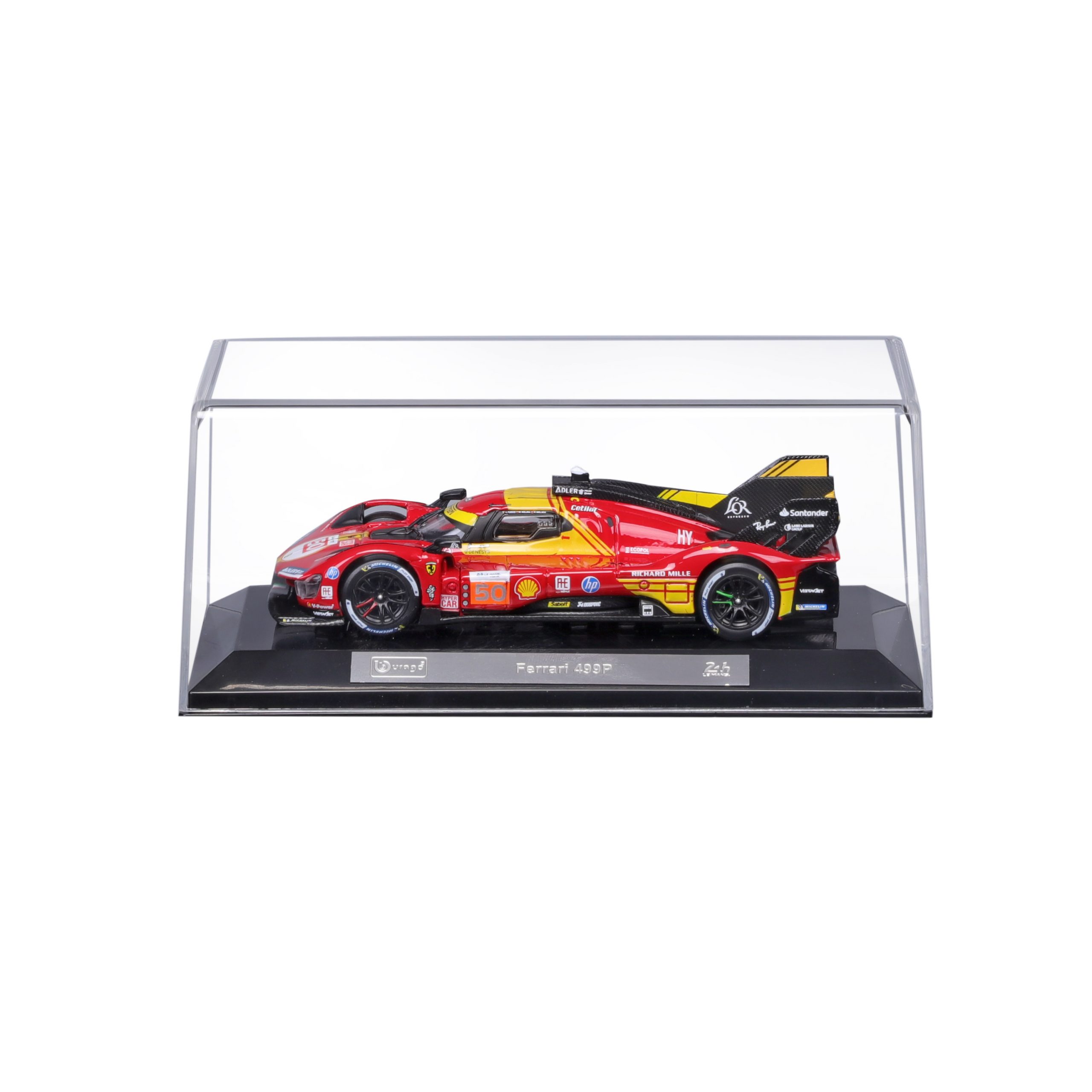 1:43 WEC 2024 - Ferrari 499P - #50 Fuoco, Molina, Nielsen in Acrylic Box - Image 15