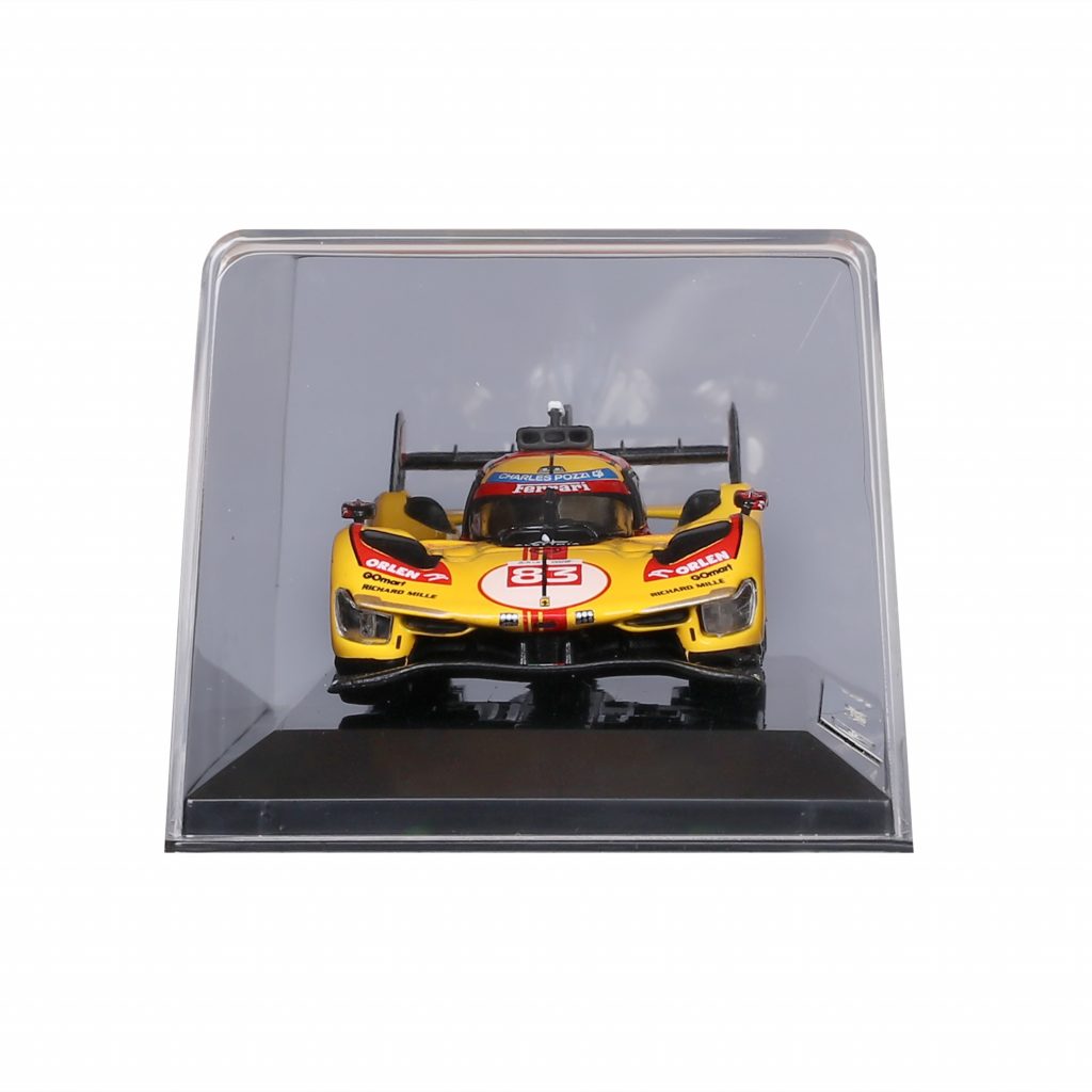 1:43 WEC 2024 – Ferrari 499P #83 Kubica, Shwartzman, Ye Yifei in Acrylic Box