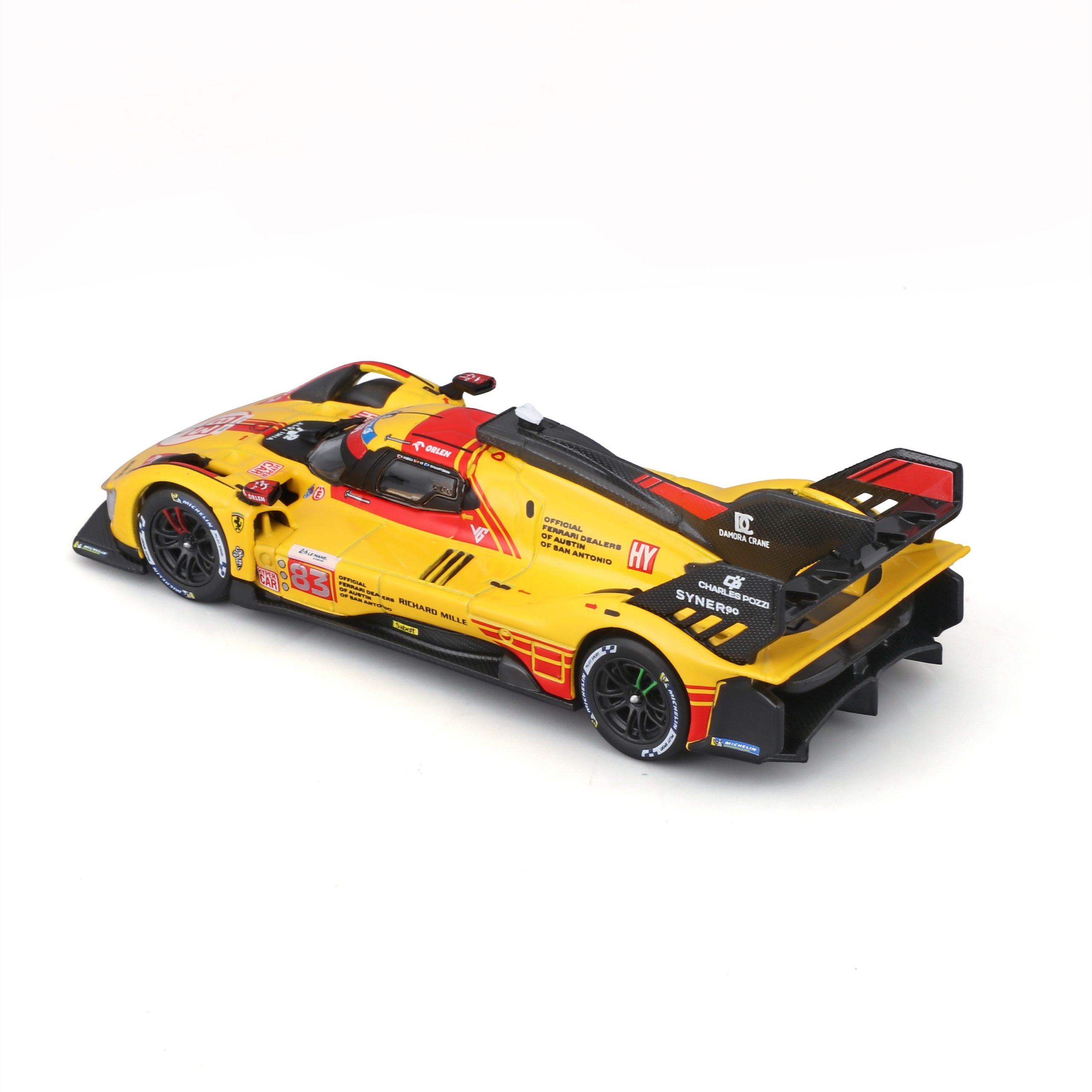 1:43 WEC 2024 – Ferrari 499P #83 Kubica, Shwartzman, Ye Yifei in Acrylic Box - Image 18