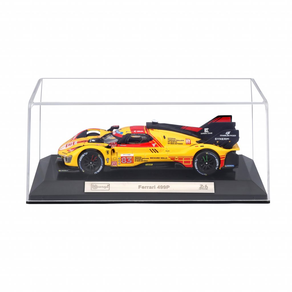 1:43 WEC 2024 – Ferrari 499P #83 Kubica, Shwartzman, Ye Yifei in Acrylic Box