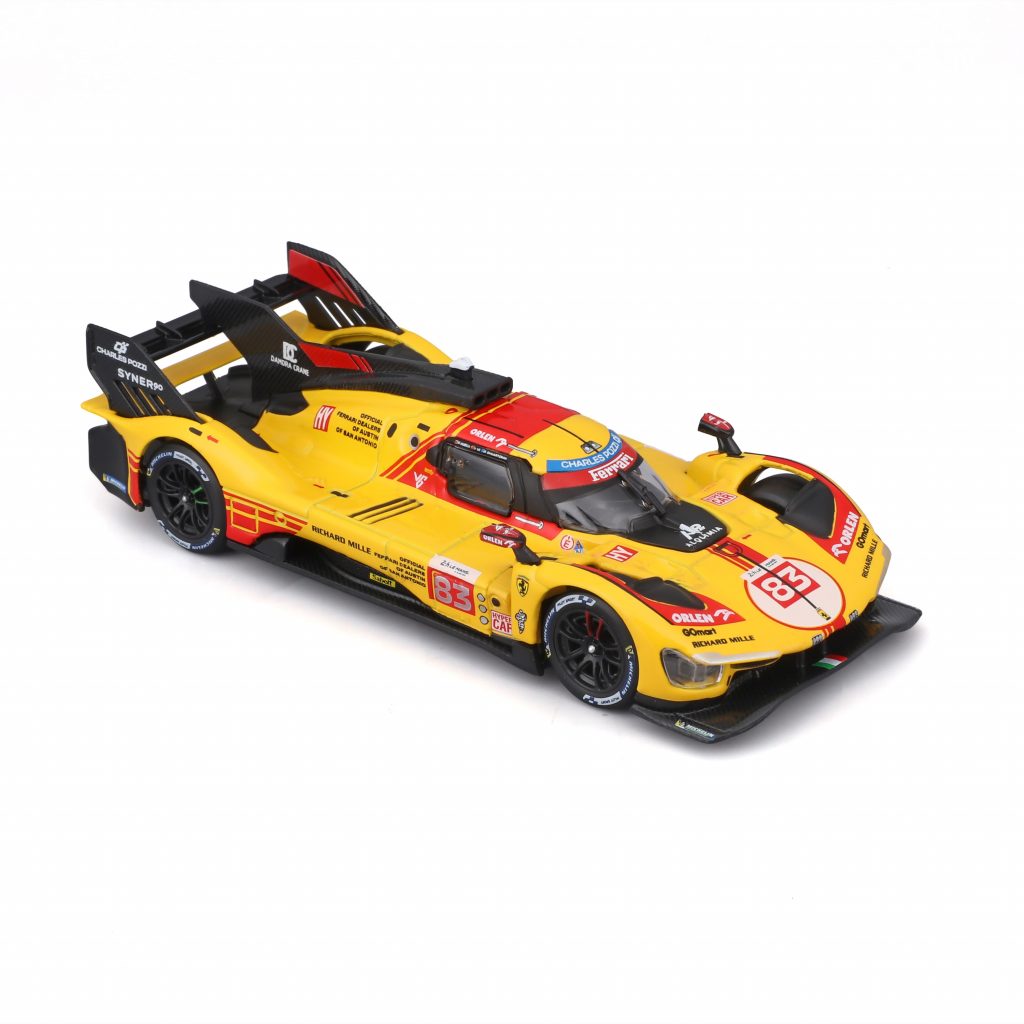 1:43 WEC 2024 – Ferrari 499P #83 Kubica, Shwartzman, Ye Yifei in Acrylic Box