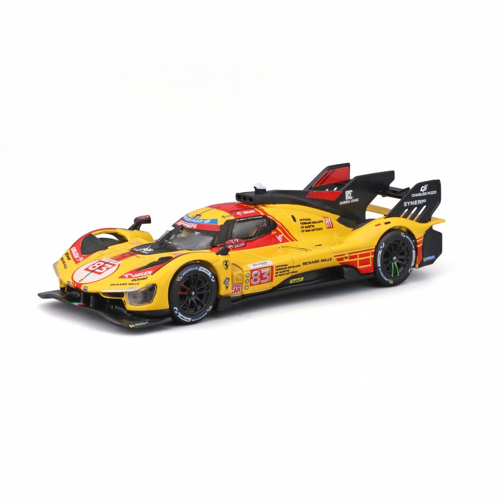 1:43 WEC 2024 – Ferrari 499P #83 Kubica, Shwartzman, Ye Yifei in Acrylic Box