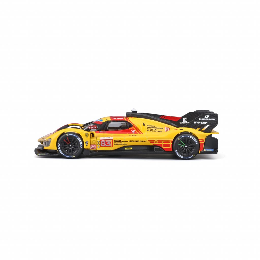 1:43 WEC 2024 – Ferrari 499P #83 Kubica, Shwartzman, Ye Yifei in Acrylic Box
