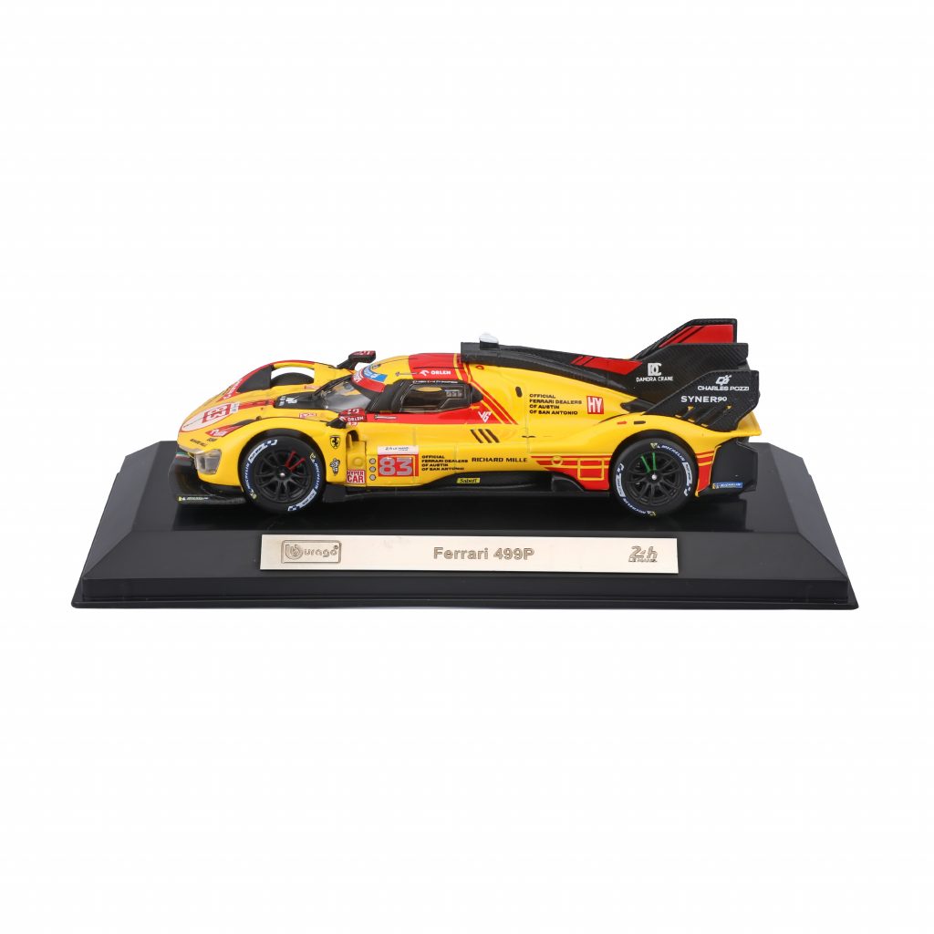 1:43 WEC 2024 – Ferrari 499P #83 Kubica, Shwartzman, Ye Yifei in Acrylic Box