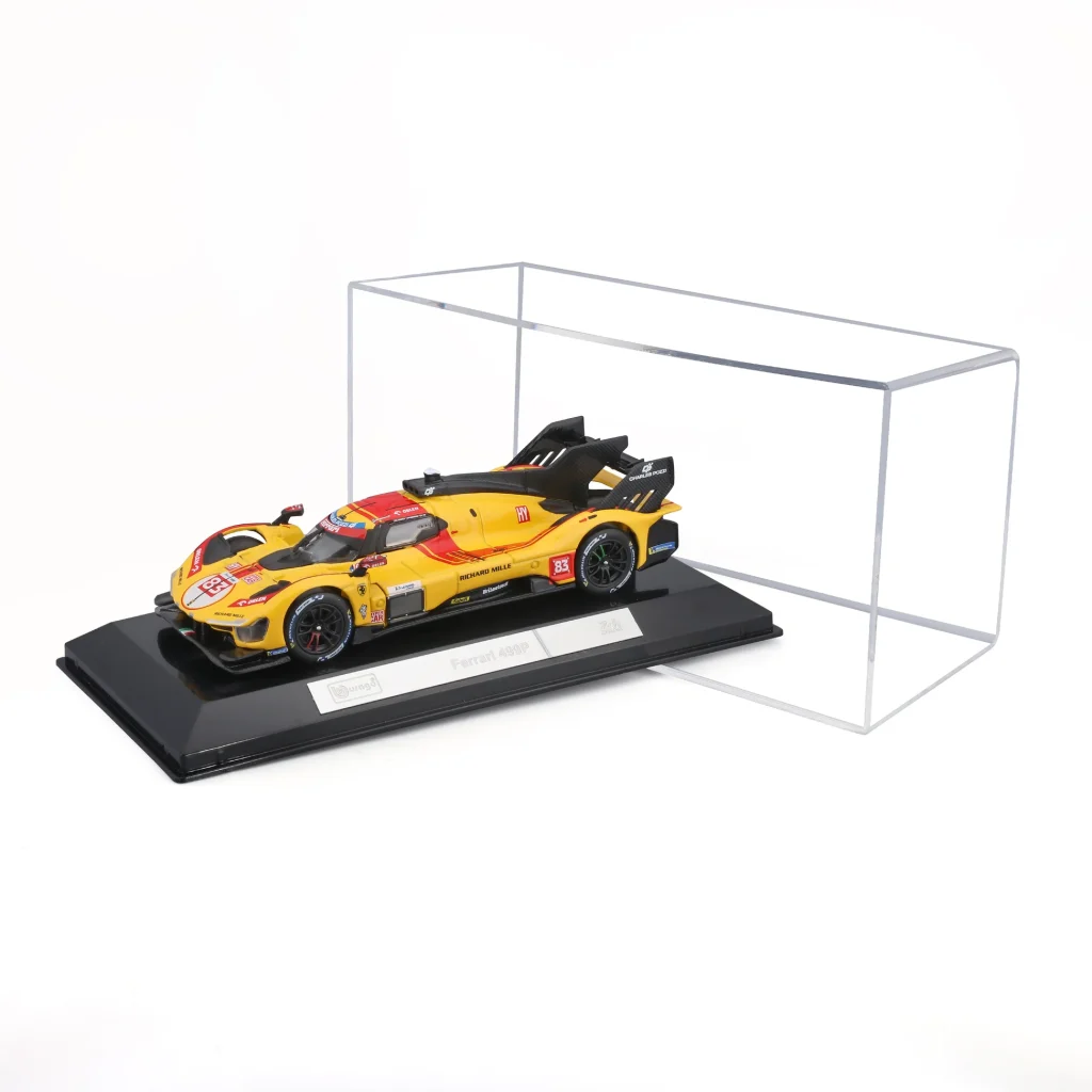 1:43 WEC 2025 – Ferrari 499P #83 Kubica, Hanson, Ye Yifei in Acrylic Box