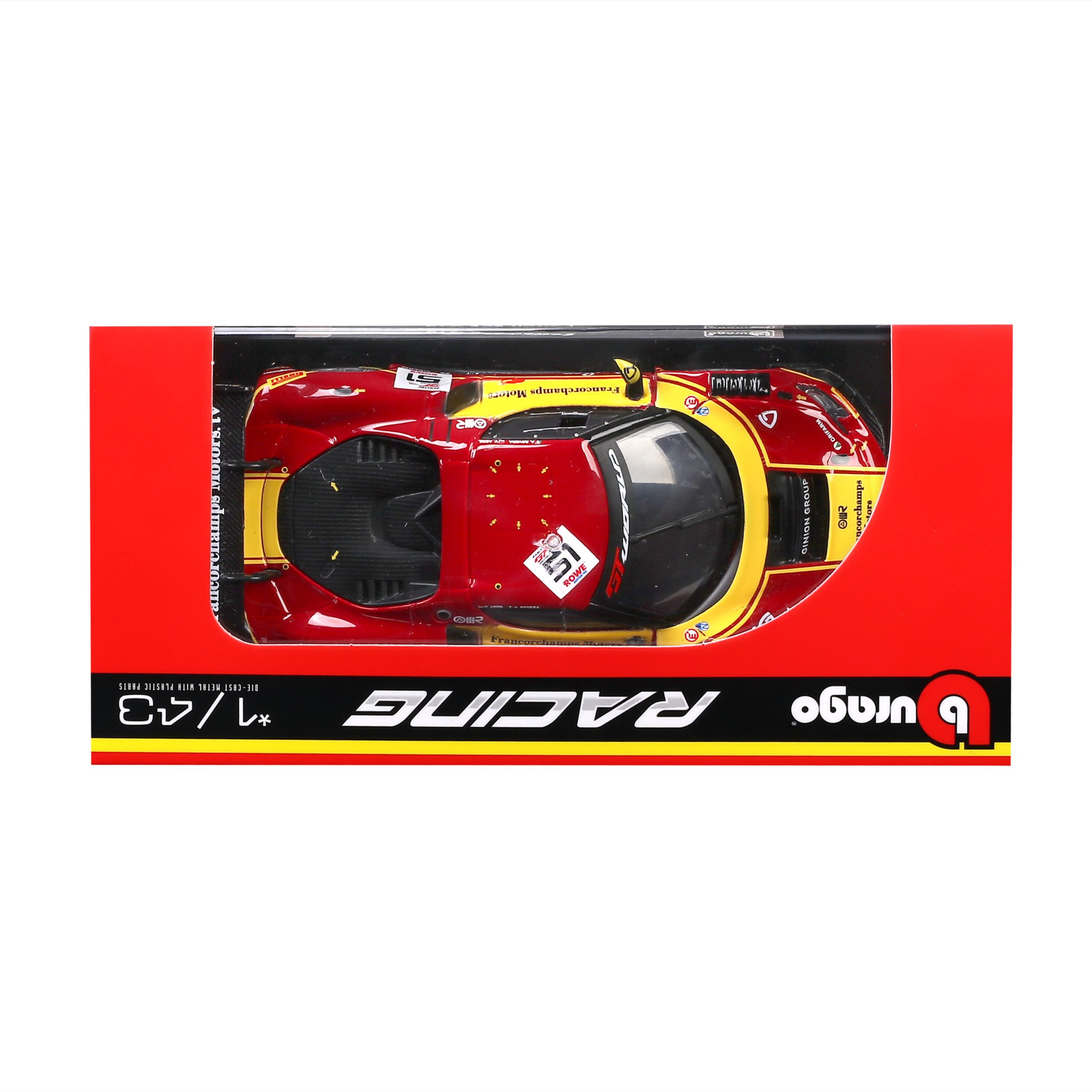 1:43 Ferrari 296 GT3 2025 - #51 Abril, Rovera in Acrylic Box - Image 6