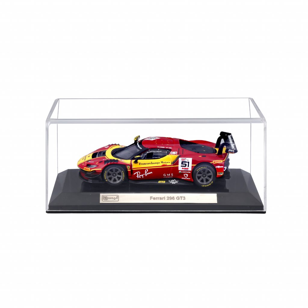 1:43 Ferrari 296 GT3 2025 - #51 Abril, Rovera in Acrylic Box
