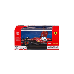 1:43 F1 Ferrari SF-25 #16 Charles Leclerc with helmet in Acrylic Box - Image 1