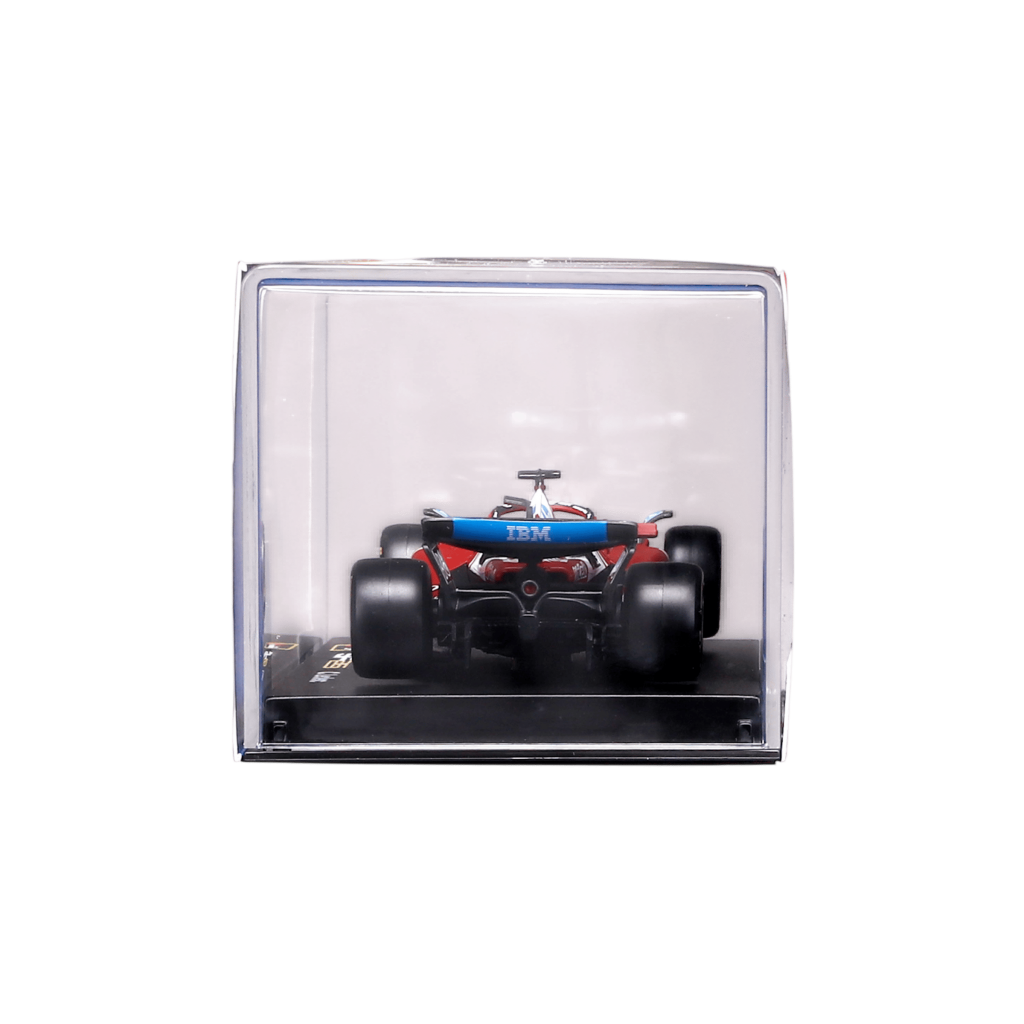 1:43 F1 Ferrari SF-25 #16 Charles Leclerc with helmet in Acrylic Box