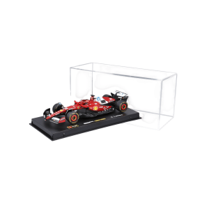 1:43 F1 Ferrari SF-25 #16 Charles Leclerc with helmet in Acrylic Box - Image 2