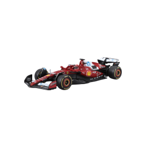 1:43 F1 Ferrari SF-25 #16 Charles Leclerc with helmet in Acrylic Box - Image 5