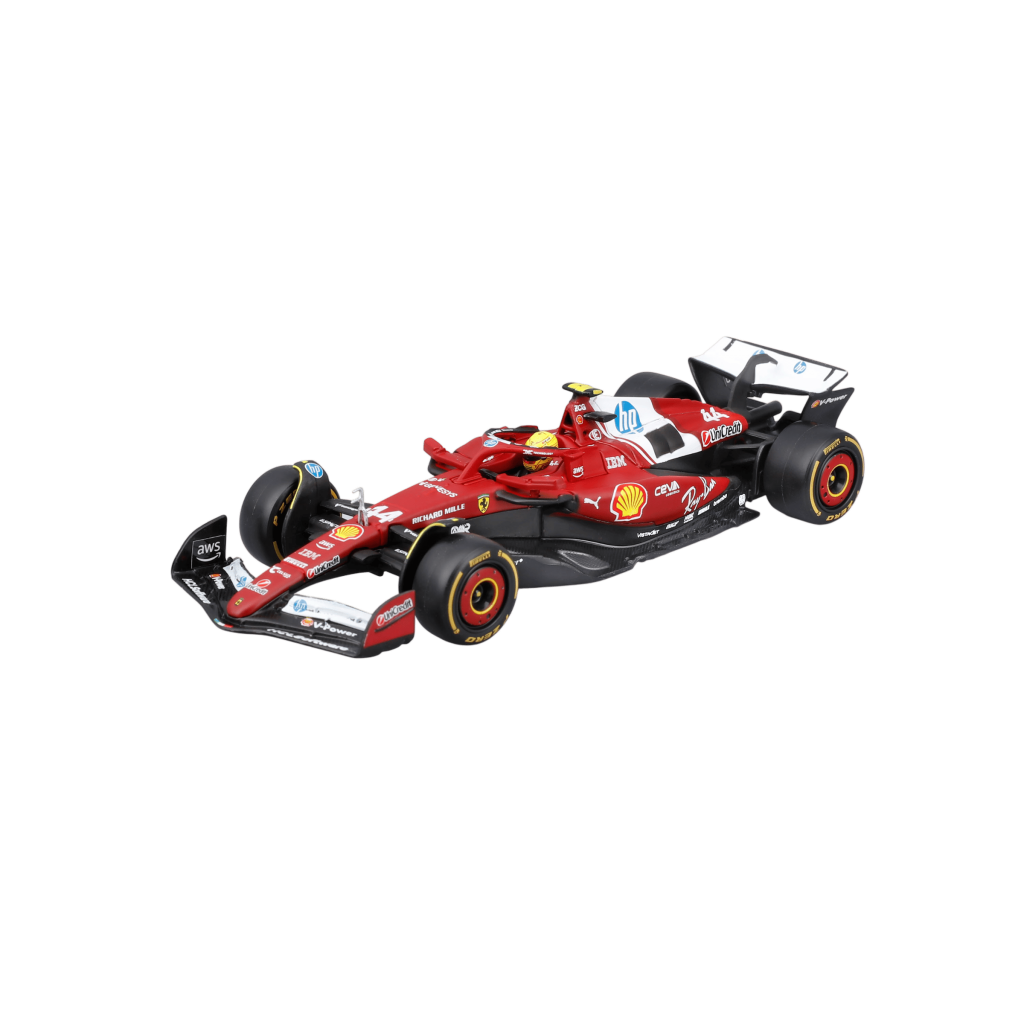 1:43 F1 2025 - Ferrari SF-25 #44 Lewis Hamilton in Acrylic Box