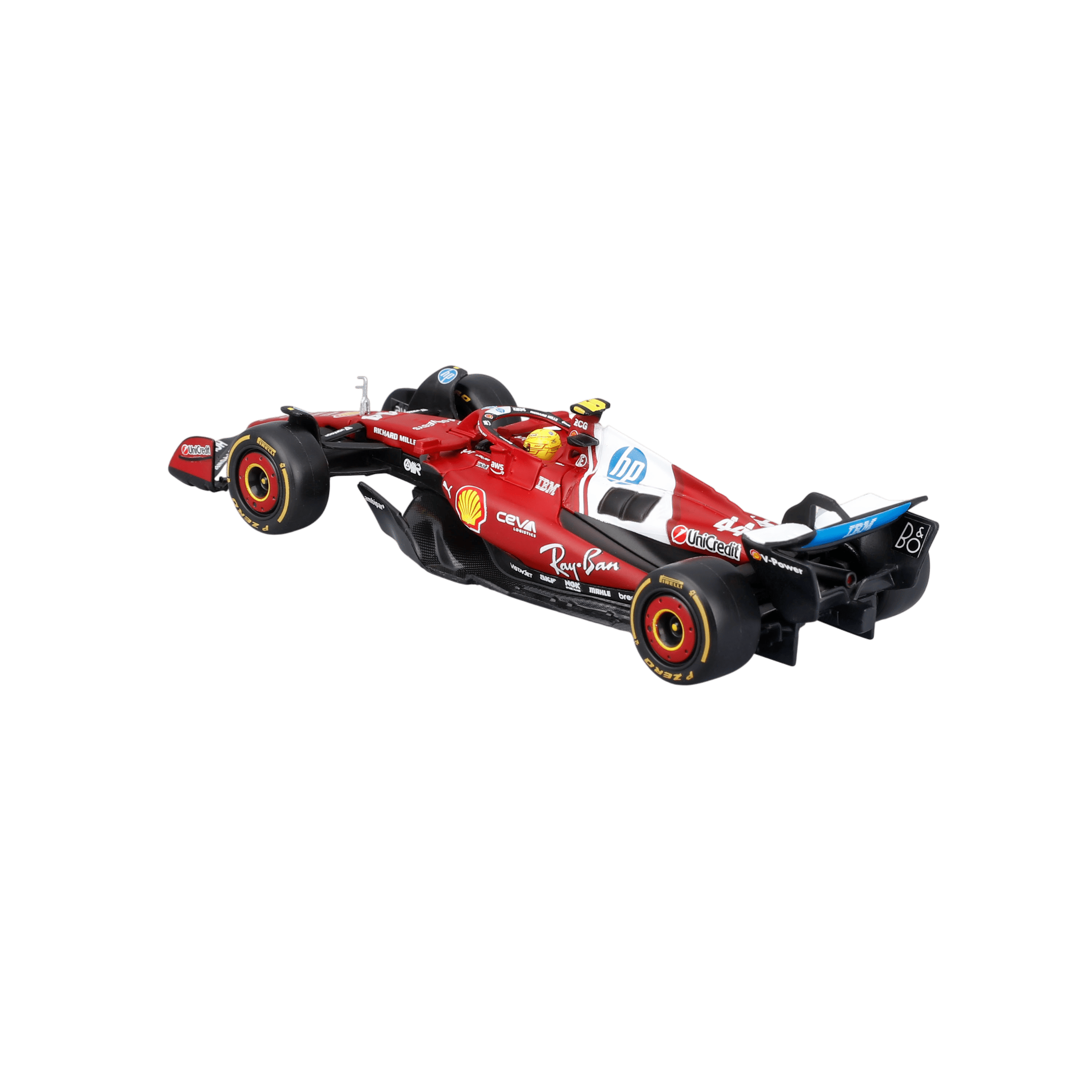 1:43 F1 2025 - Ferrari SF-25 #44 Lewis Hamilton in Acrylic Box - Image 3