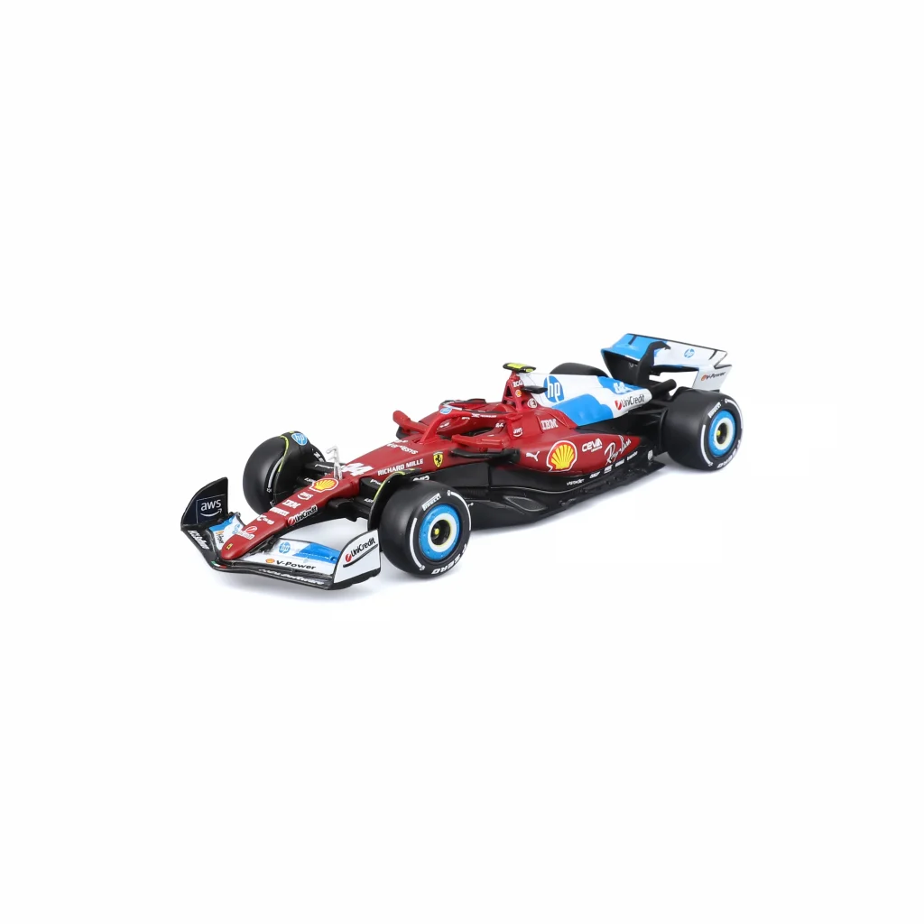 1:43 F1 2025 – Ferrari SF25 Special MiamiGP Livery #44 Lewis Hamilton in Window Box