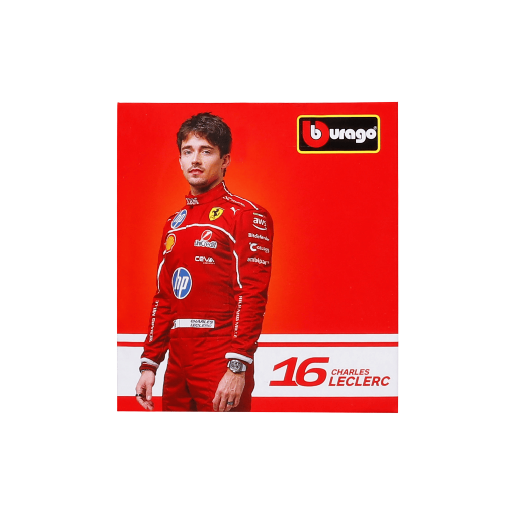 1:43 F1 2025 - Ferrari SF-25 #16 Charles Leclerc in Window Box