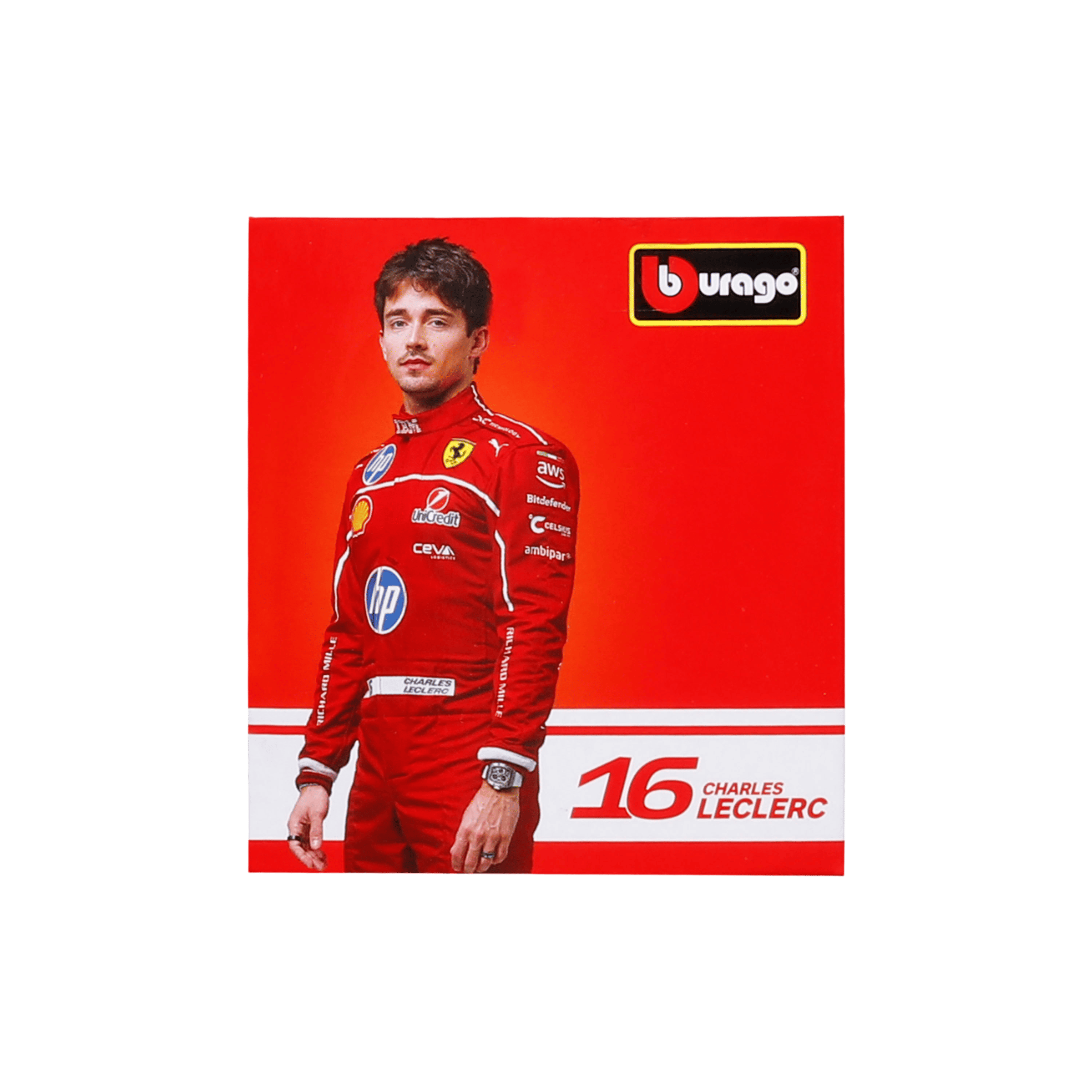 1:43 F1 2025 - Ferrari SF-25 #16 Charles Leclerc in Window Box - Image 4