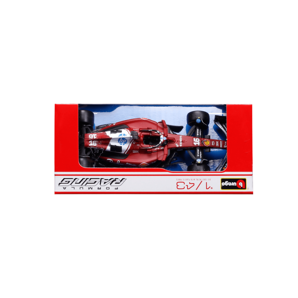 1:43 F1 2025 - Ferrari SF-25 #16 Charles Leclerc in Window Box