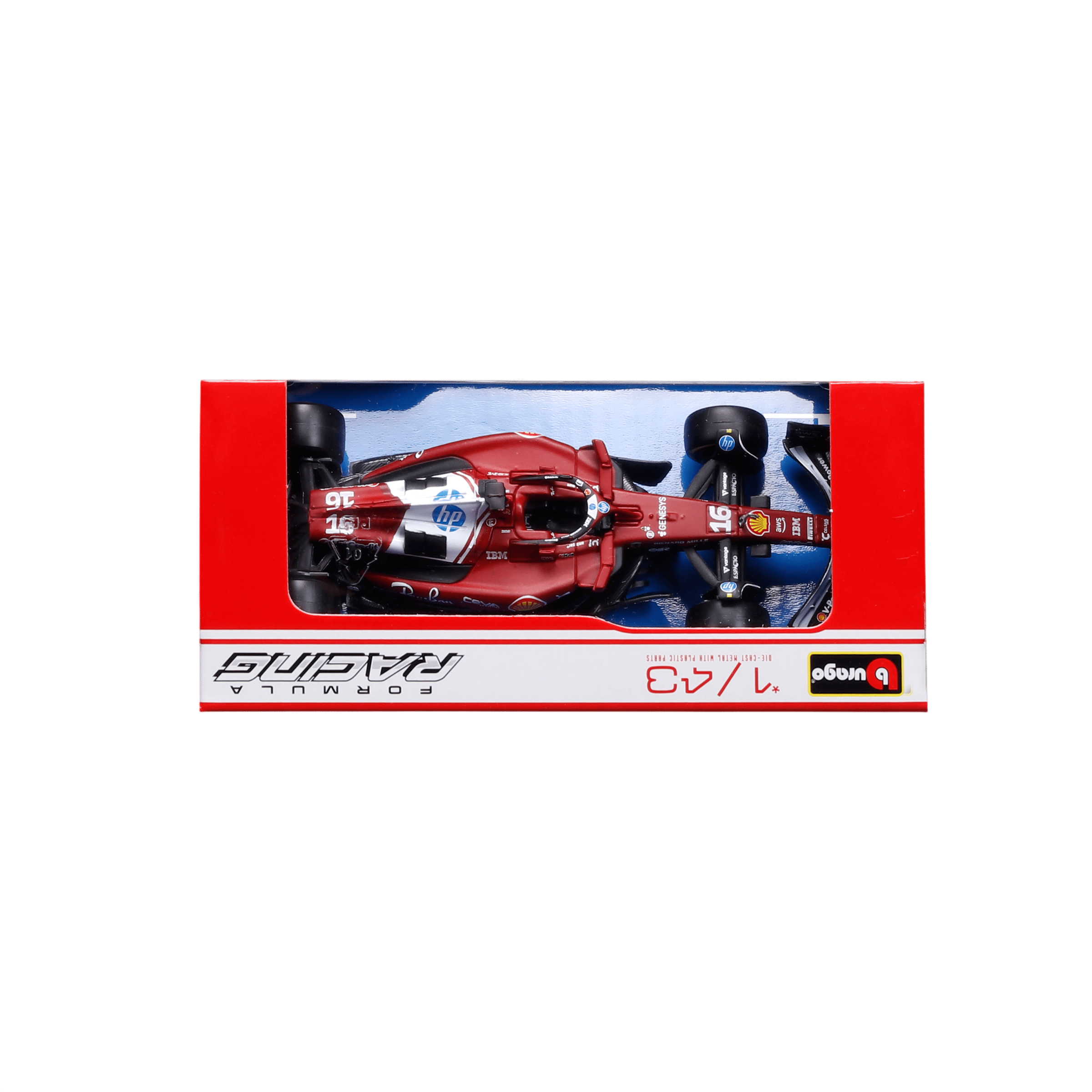 1:43 F1 2025 - Ferrari SF-25 #16 Charles Leclerc in Window Box - Image 2
