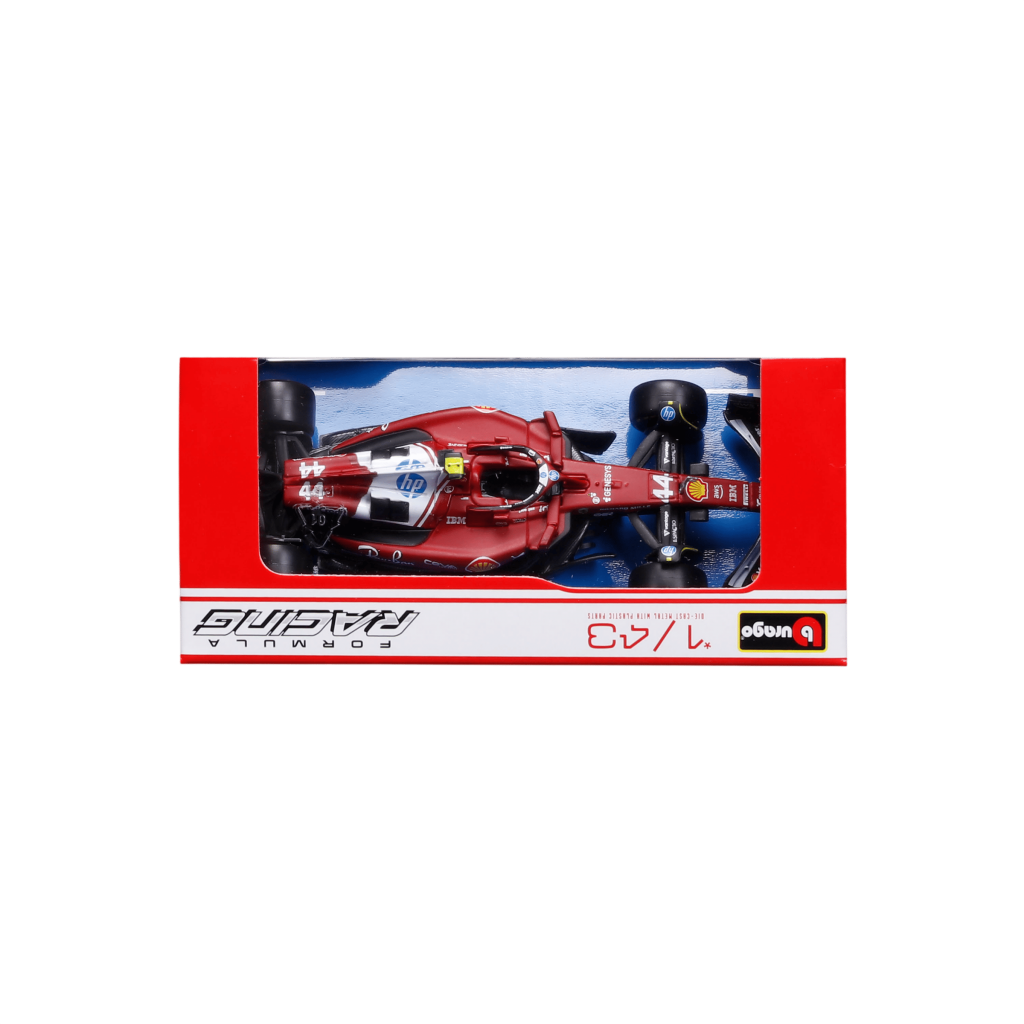 1:43 F1 2025 - Ferrari SF-25 #44 Lewis Hamilton in Window Box