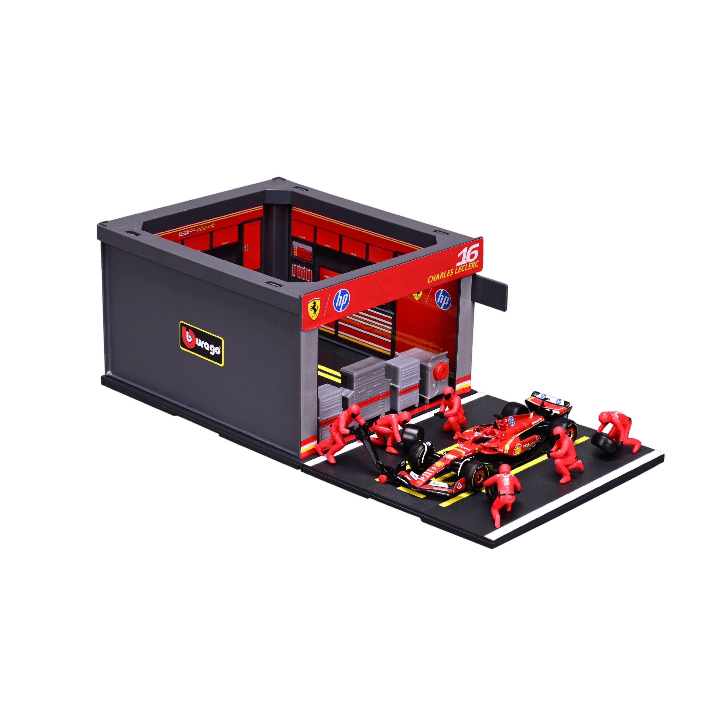 1:43 F1 2024 Pit Pass - SF-24 #16 Charles Leclerc - Image 4