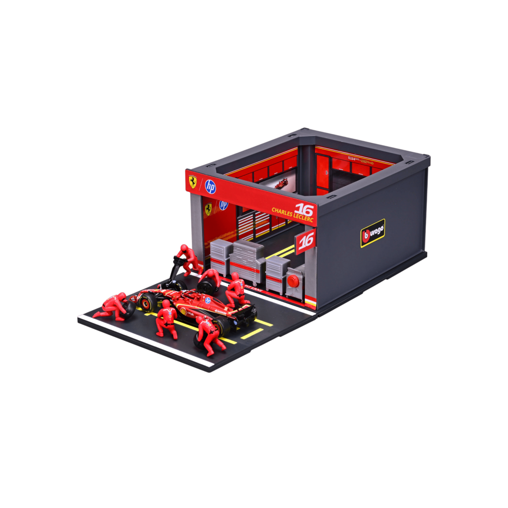 1:43 F1 2024 Pit Pass - SF-24 #16 Charles Leclerc