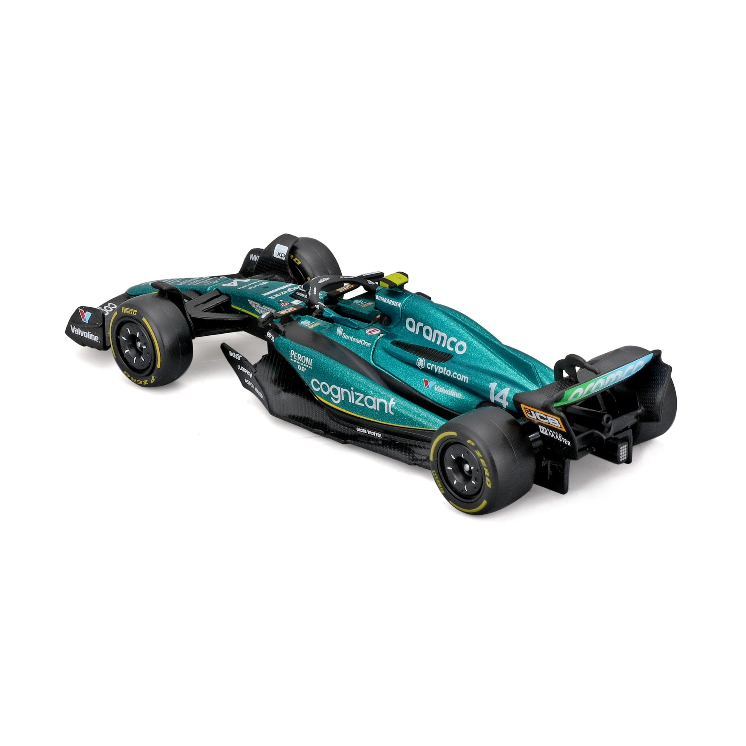1:43 F1 2023 - Aston Martin AMR23 #14 Fernando Alonso in Window Box - Image 2