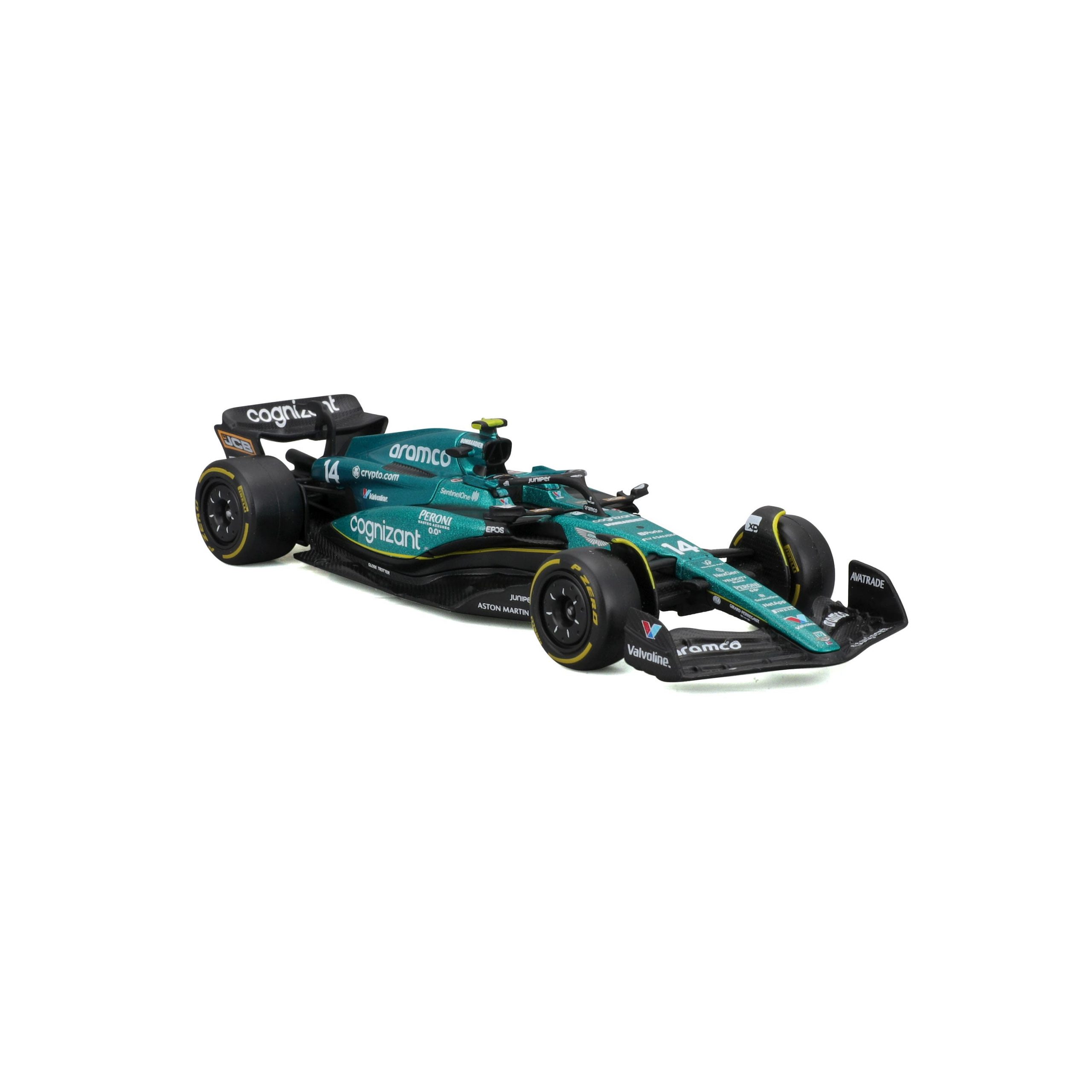 1:43 F1 2023 - Aston Martin AMR23 #14 Fernando Alonso in Window Box - Image 7