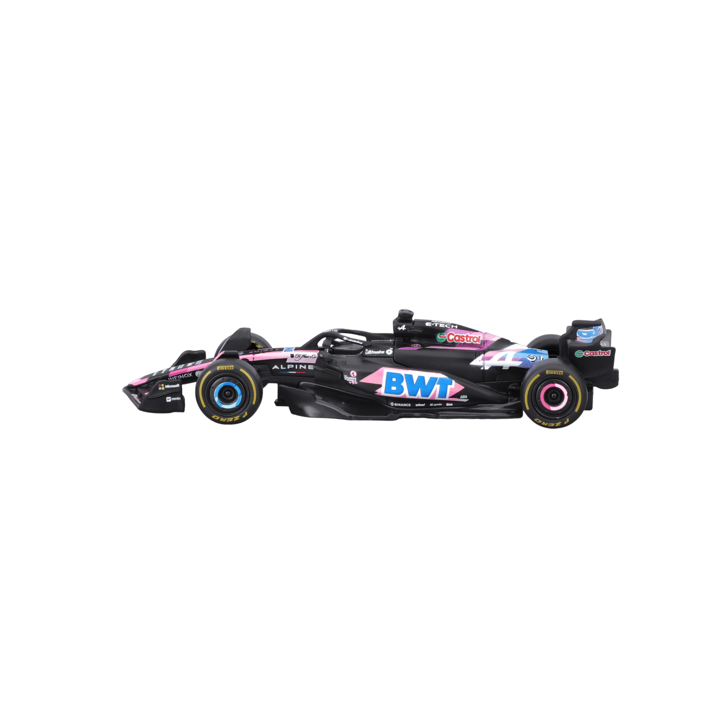 1:43 F1 2024 Alpine A524 #31 Esteban Ocon in Window Box - Image 9