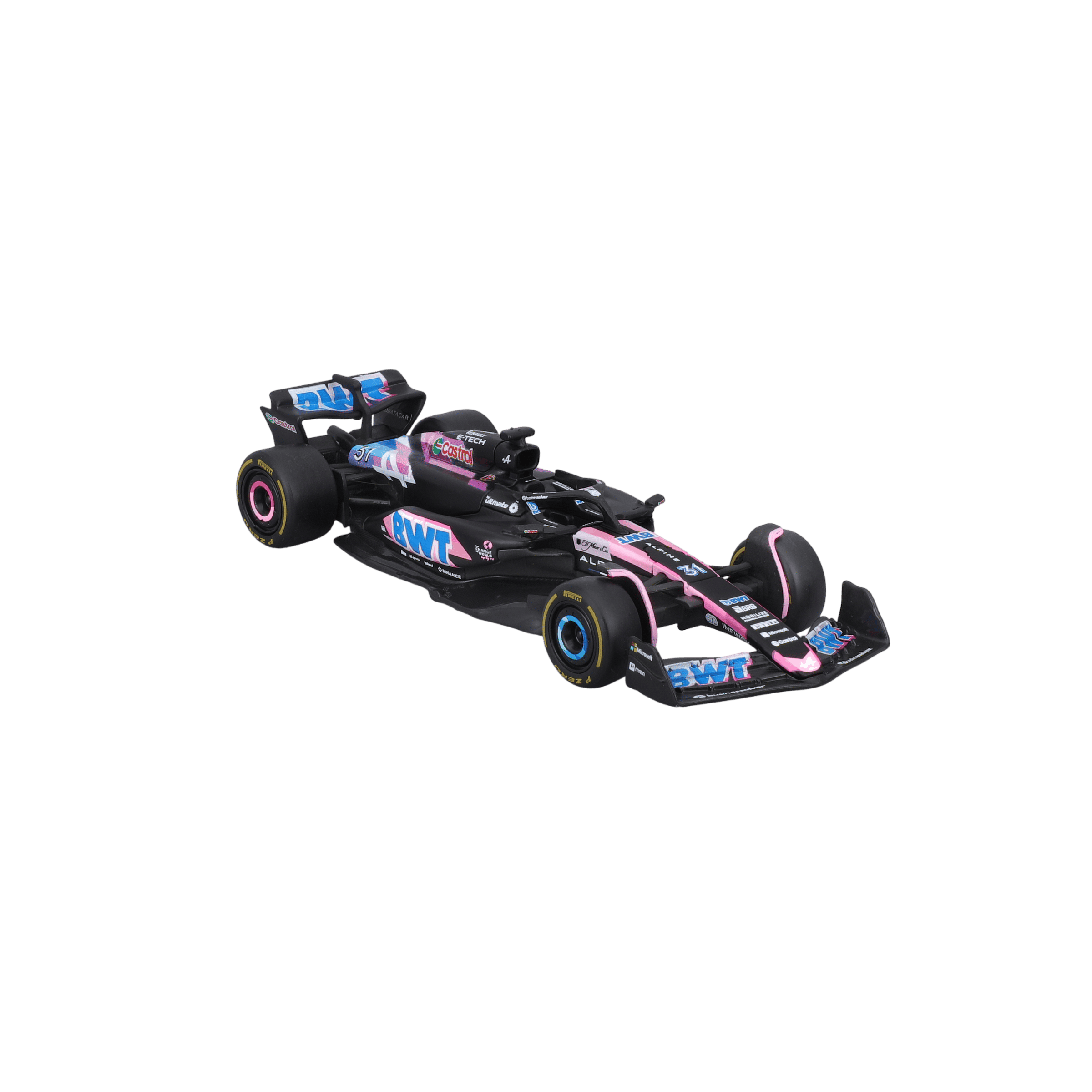 1:43 F1 2024 Alpine A524 #31 Esteban Ocon in Window Box - Image 7