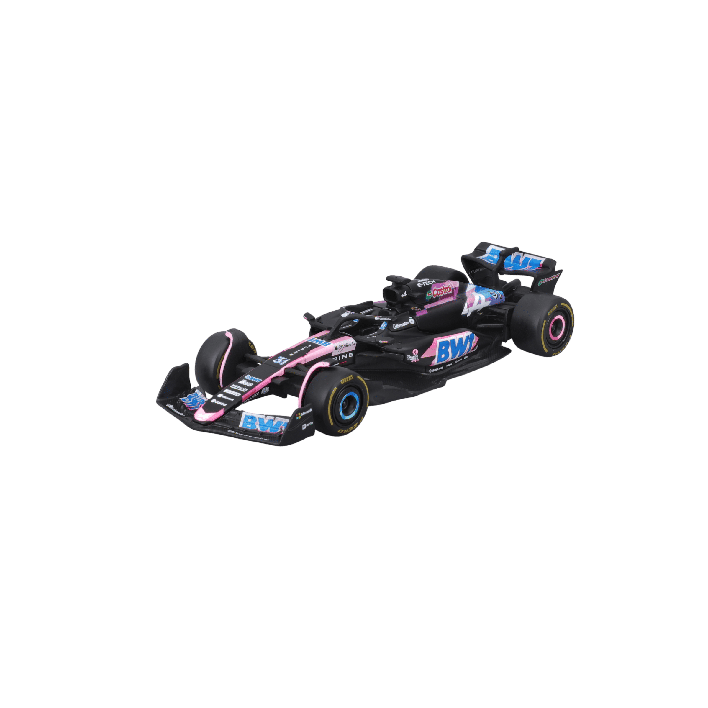 1:43 F1 2024 Alpine A524 #31 Esteban Ocon in Window Box - Image 6