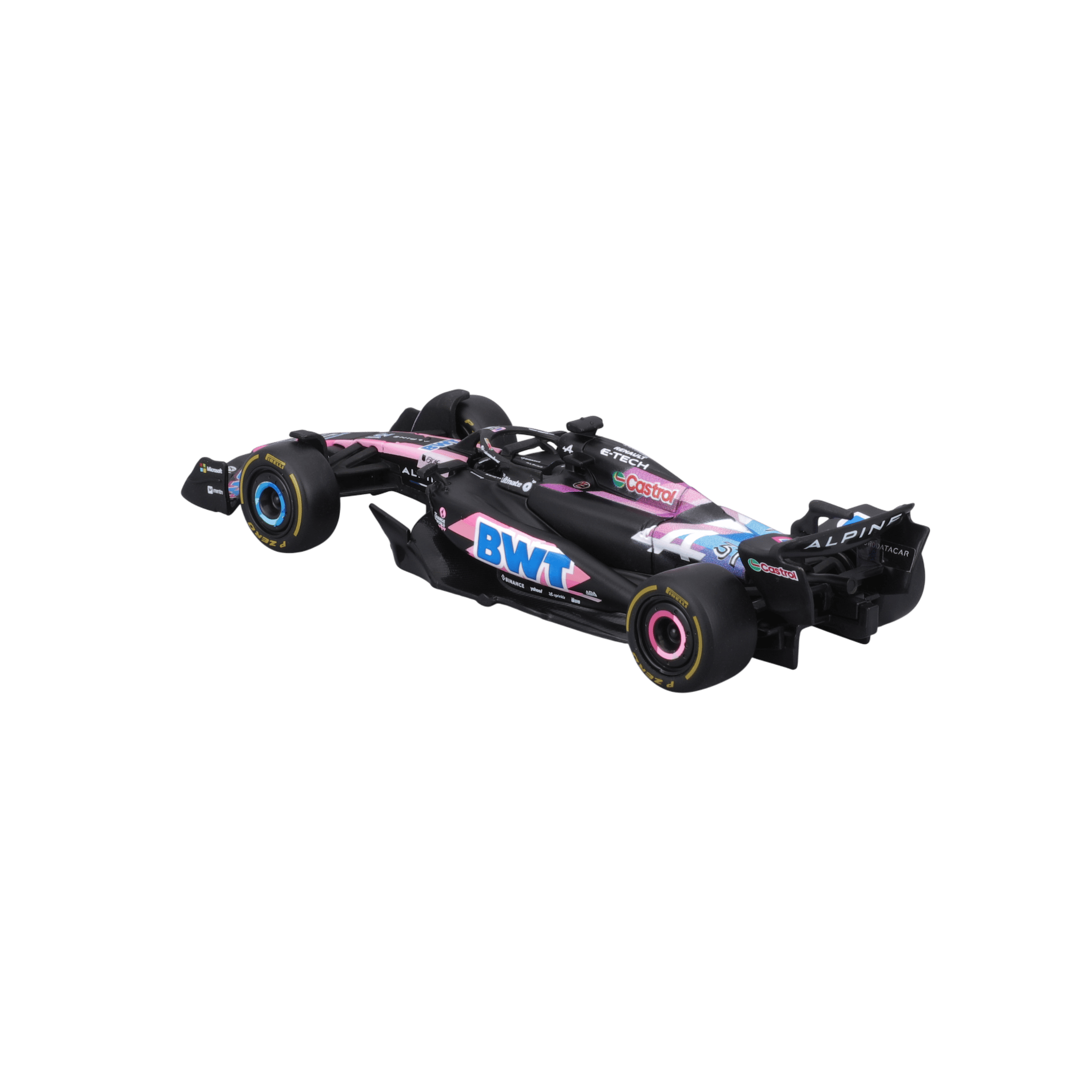 1:43 F1 2024 Alpine A524 #31 Esteban Ocon in Window Box - Image 3