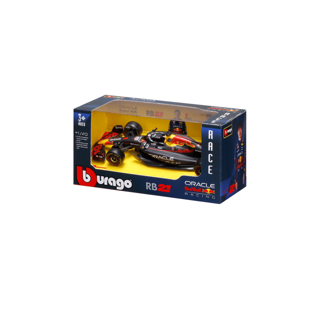 1:43 F1 2025 - Oracle Red Bull Racing RB21 #1 in Window Box