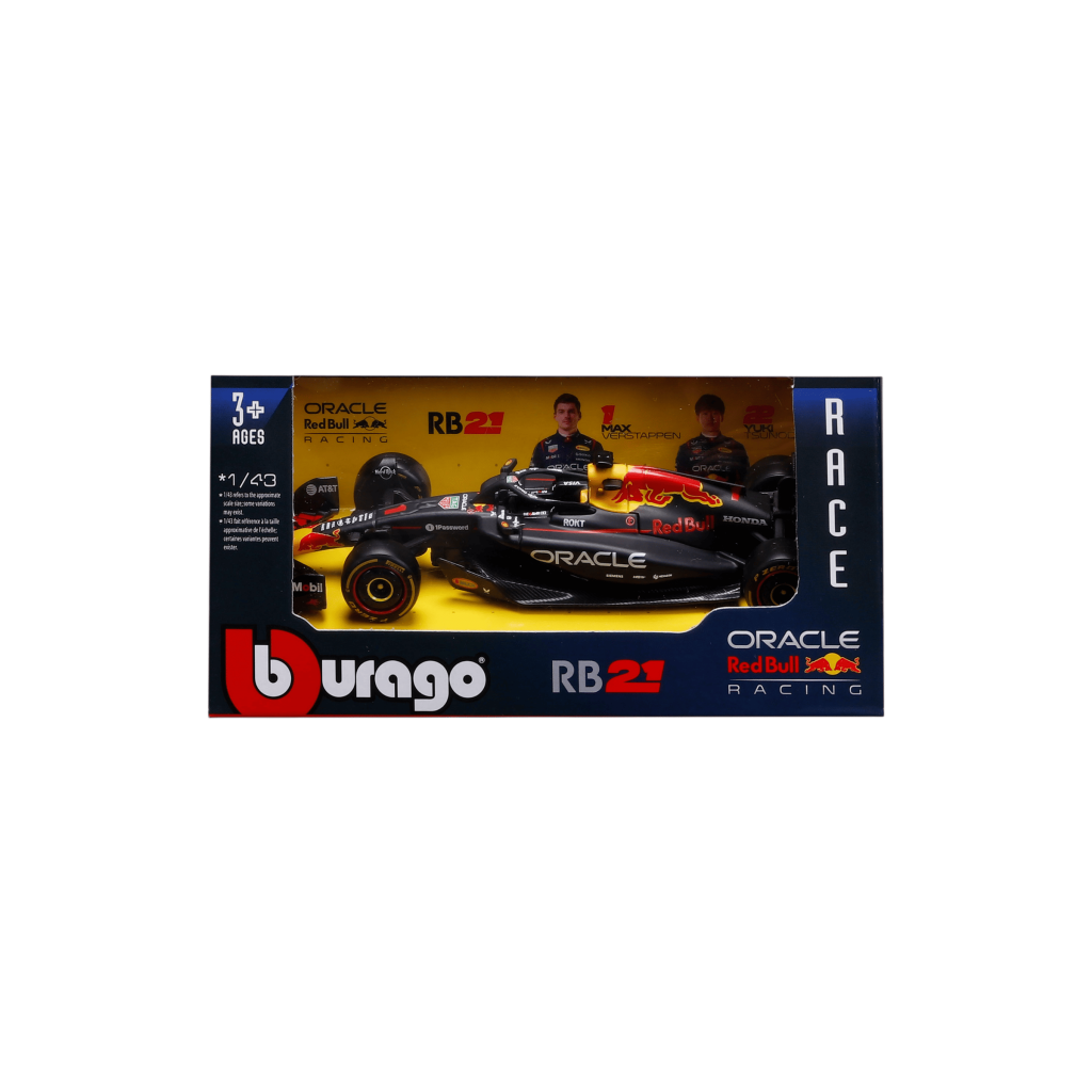 1:43 F1 2025 - Oracle Red Bull Racing RB21 #1 in Window Box