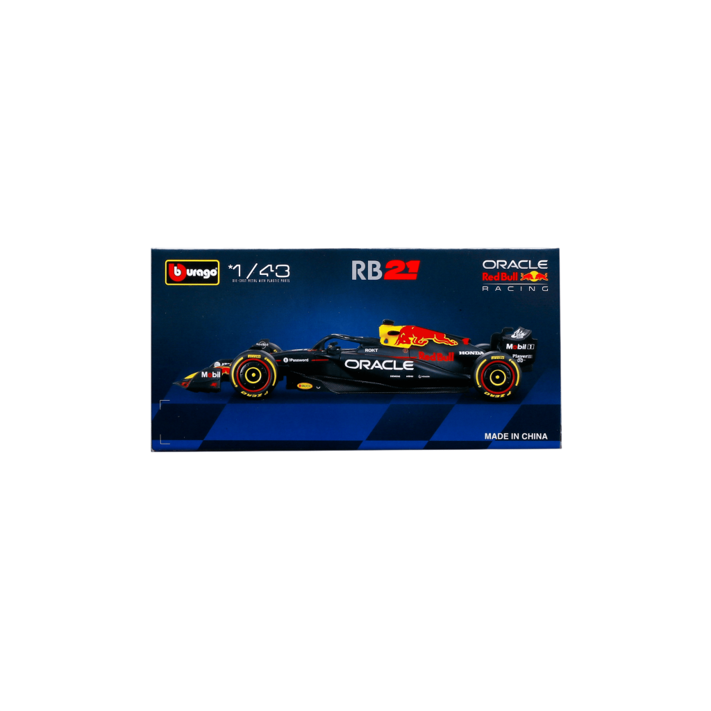 1:43 F1 2025 - Oracle Red Bull Racing RB21 #1 in Window Box